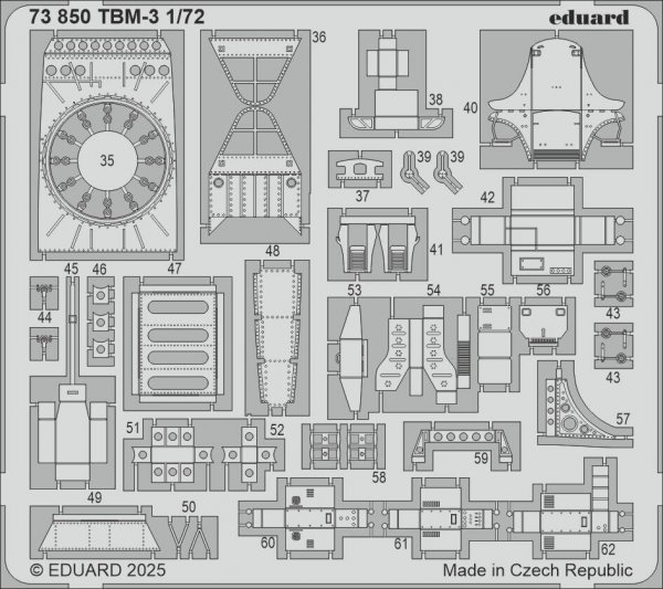 Eduard 73850 TBM-3 HOBBY BOSS 1/72