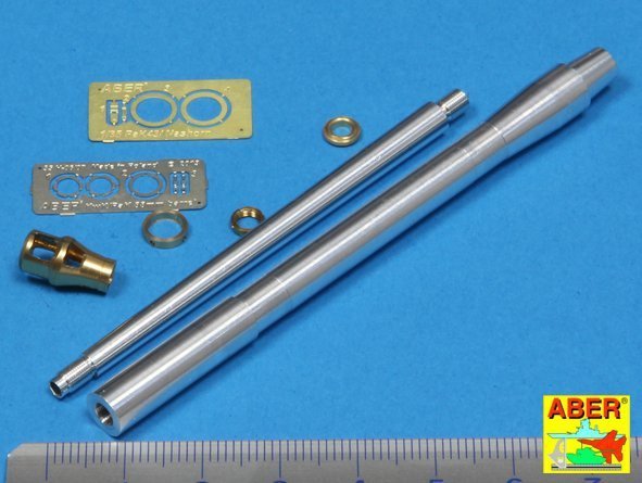 Aber 35L-152 Barrel for German A/T Self Propeled Gun Nashorn with 8,8cm Pak 43/1 L/71 (1:35)	