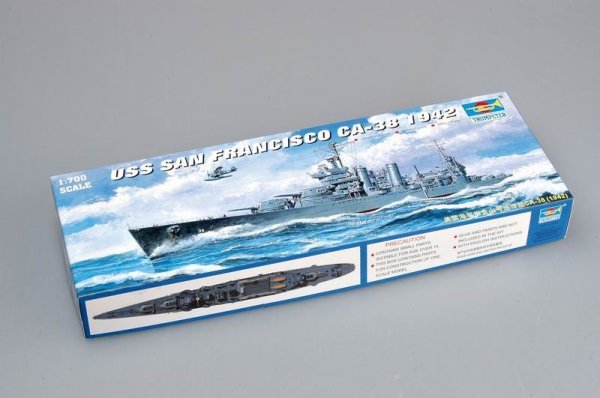 Trumpeter 05746 USS San Francisco CA-38 (1942) 1:700