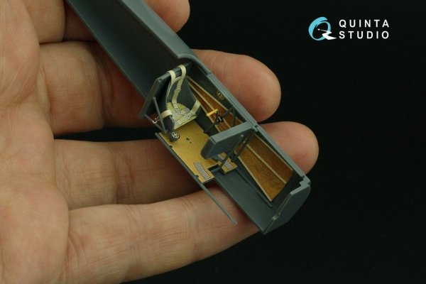 Quinta Studio QD48298 Fokker EV-DVIII 3D-Printed &amp; coloured Interior on decal paper (Eduard) 1/48