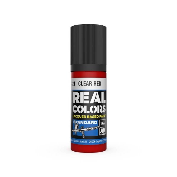 AK Interactive RC821 Clear Red 17 ml