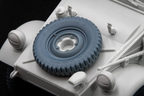 ScaleX WW 35003 Kubelwagen type 82 Ordinary wheel set (for Meng, Tamiya) 1/35