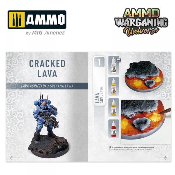 AMMO of Mig Jimenez 7923 AMMO WARGAMING UNIVERSE 04 - Volcanic Soils