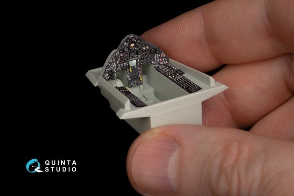 Quinta Studio QD48244 SR-71A 3D-Printed &amp; coloured Interior on decal paper (Revell) 1/48
