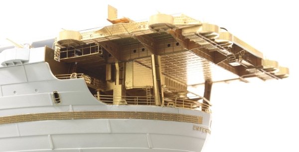 Pontos 35031FN ( 37031FN ) USS CV-6 Enterprise 1942 Detail up set (Teak tone Deck) 1/350