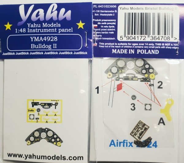 Yahu YMA4928 Bristol Bulldog II (Airfix) 1/48