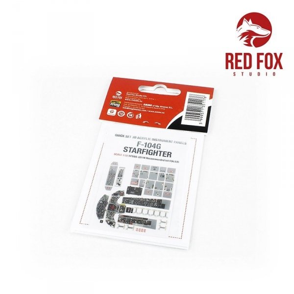 Red Fox Studio QS-32118 F-104G Starfighter (for Italeri kit) 1/32