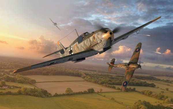 Airfix 01008A Messerschmitt Bf109E-4 1:72