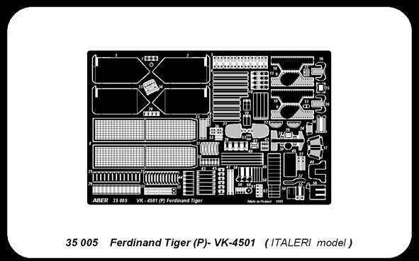 Aber 35005 Tiger Ferdinand (P) VK 4501 (ITA) (1:35)