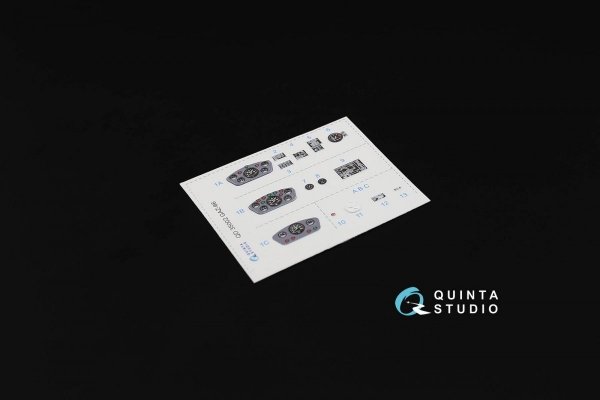 Quinta Studio QD35002 GAZ-66 Family 3D-Printed &amp; coloured Interior on decal paper (for Trumpeter kits) 1/35