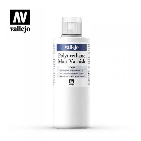 Vallejo 27651 Matte Varnish lakier matowy 200ml.