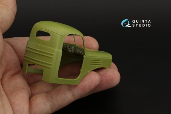 Quinta Studio QD35047 ZiS-151 3D-Printed &amp; coloured Interior on decal paper (Zvezda) 1/35