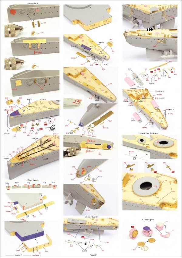 Pontos 35033F1 ADMIRAL GRAF SPEE 1939 Detail Up Set 1/350
