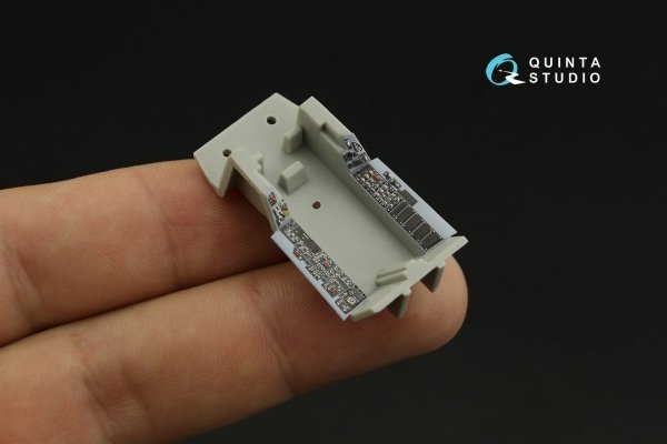 Quinta Studio QDS-48279 F/A-18C early 3D-Printed &amp; coloured Interior on decal paper (HobbyBoss)(Small version) 1/48