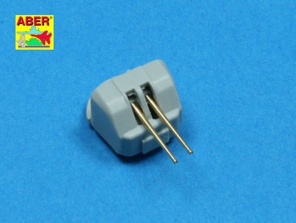Aber 350L-41 Set of 12 pcs 100 mm barrels M1930 L45 for French ships (1:350)