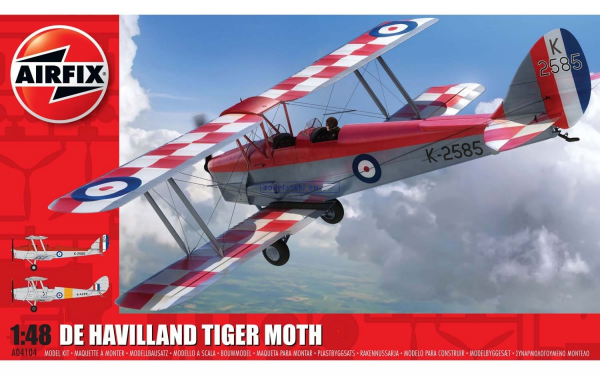 Airfix 04104 de Havilland DH82aTiger Moth - 1/48