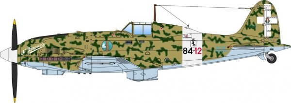 Italeri 2518 Macchi M.C. 202 Folgore 1/32