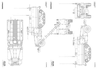Kagero 7120 Armoured Personnel Carrier M3/M5/M9 Half-Track EN/PL