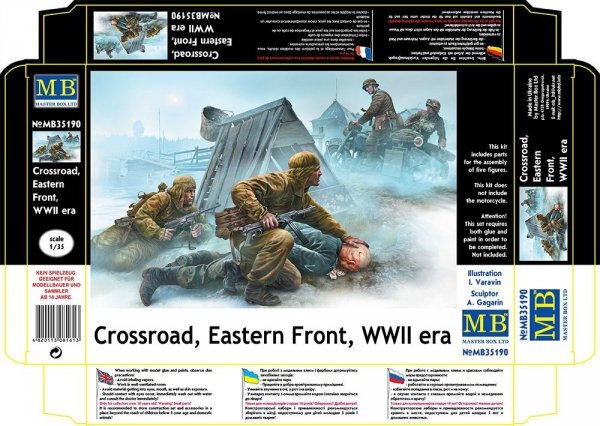 Master Box 35190 Crossroad, Eastern Front, WWII era 1:35