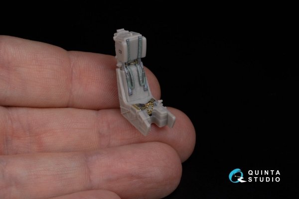 Quinta Studio QD48283 F/A-18A / C early 3D-Printed &amp; coloured Interior on decal paper (Hasegawa) 1/48