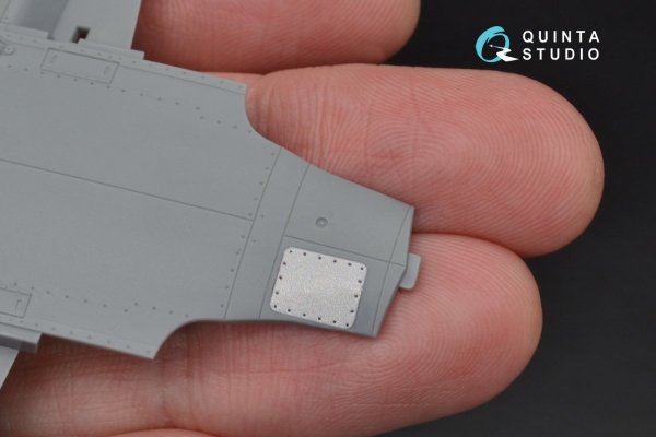 Quinta Studio QD48103 Bf 109G-6 3D-Printed &amp; coloured Interior on decal paper (for Tamiya kit) 1/48