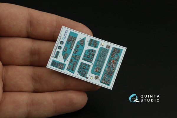 Quinta Studio QDS-48382 Mi-8MT 3D-Printed &amp; coloured Interior on decal paper (Trumpeter) (Small version) 1/48