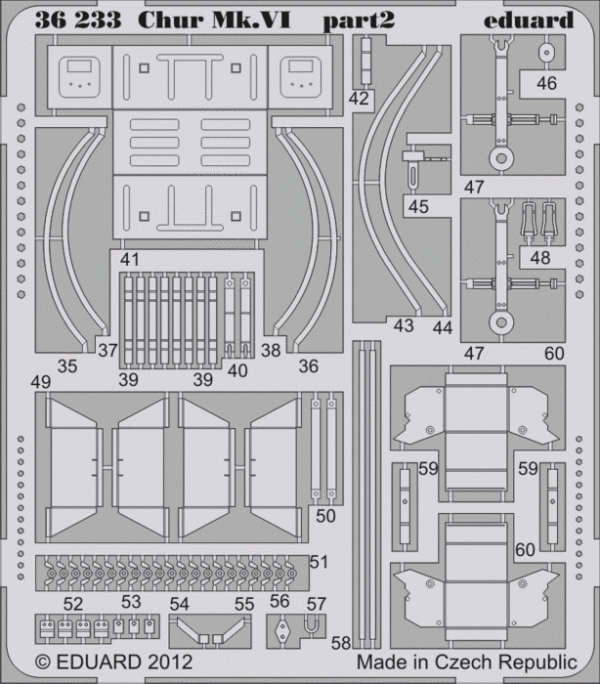 Eduard 36233 Churchill Mk. VI 1/35 AFV Club