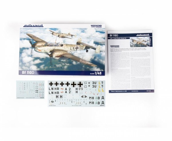 Eduard 8409 Bf 110D 1/48