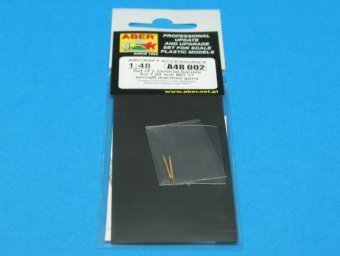 Aber A48 002 Set of 2 barrels for German 7,92 mm MG 17 aircraft machine guns (1:48)