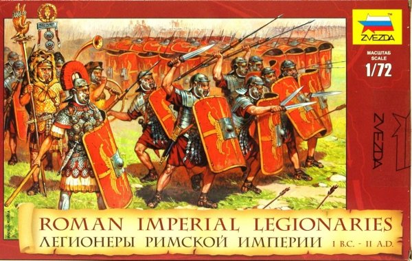 Zvezda 8043 Roman Imperial Infantry I BC-II AD 1/72