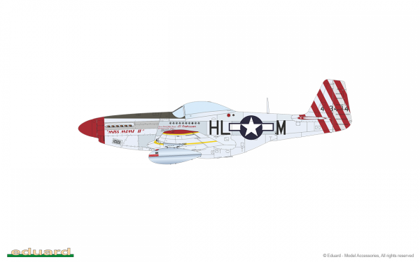 Eduard 11159 RED TAILS &amp; Co. DUAL COMBO 1/48
