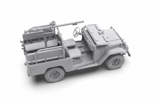 AK Interactive AK35003 FJ43 PICKUP WITH SPG-9 RECOILLESS GUN 1/35