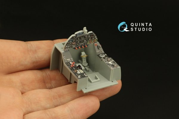 Quinta Studio QD32160 Do 335A-10 3D-Printed &amp; coloured Interior on decal paper (HK models) 1/32