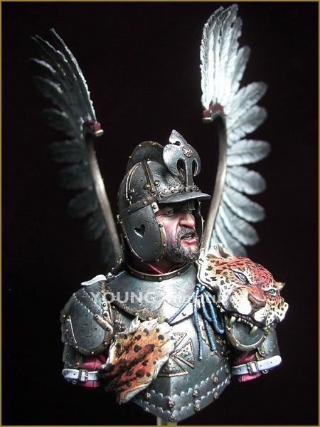 Young Miniatures YH1831 Polish Winged Hussar 17th Centry 1/10