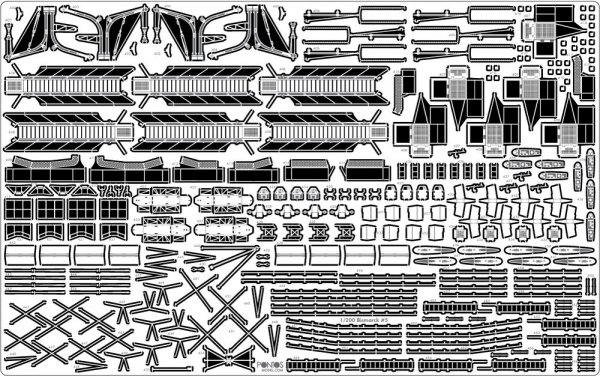 Pontos 22001F2 BISMARCK 1941 Detail Up Set Basic Ver.2 (1:200)
