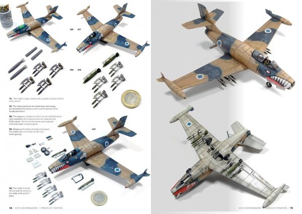 AK Interactive AK2931 ACES HIGH MAGAZINE ISSUE 15 FRENCH JET FIGHTERS
