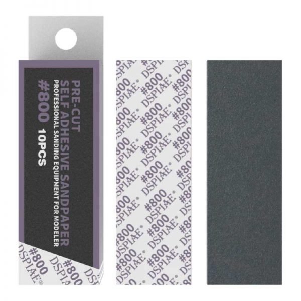 DSPIAE MSP-800 #800 DIE-CUTTING ADHESIVE SANDPAPER /  PAPIER ŚCIERNY SAMOPRZYLEPNY