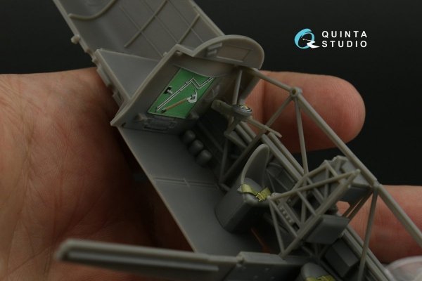 Quinta Studio QD48333 Avro Anson Mk.I 3D-Printed &amp; coloured Interior on decal paper (Airfix) 1/48
