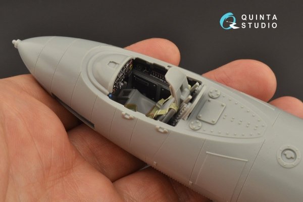 Quinta Studio QD32105 Ju EF 126/EF 127 3D-Printed &amp; coloured Interior on decal paper (Das Werk) 1/32