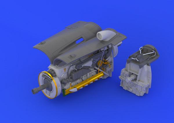 Eduard 632025 Bf 109G-6 engine 1/32 (Revel)