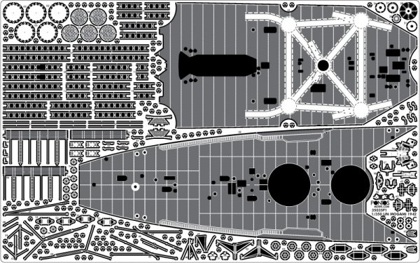 Pontos 37035F1 IJN Heavy Cruiser Mogami 1942 Detail Up Set 1/350