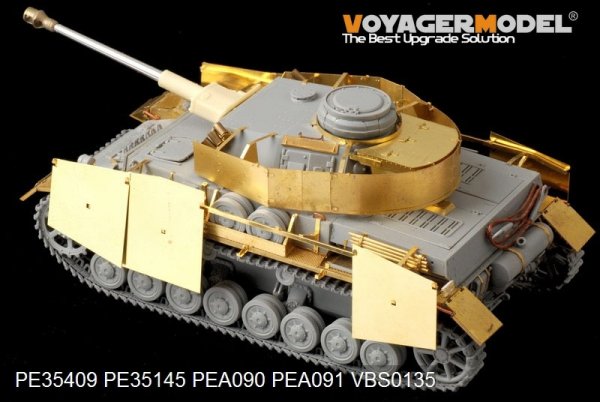 Voyager Model PE35409 WWII German Pz.Kpfw.IV Ausf.G basic w/smoke discharger For DRAGON 1/35