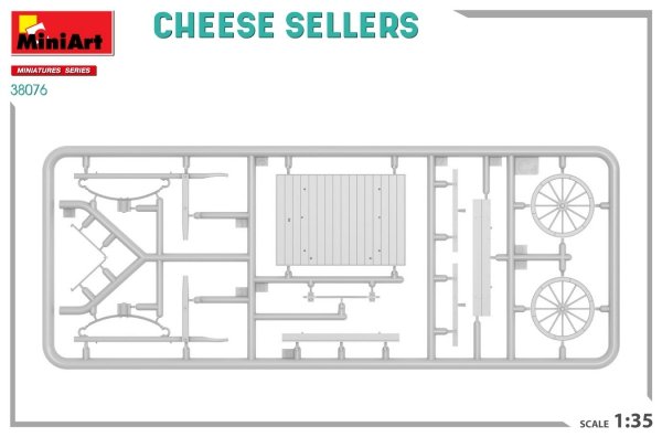 MiniArt 38076 CHEESE SELLERS 1/35