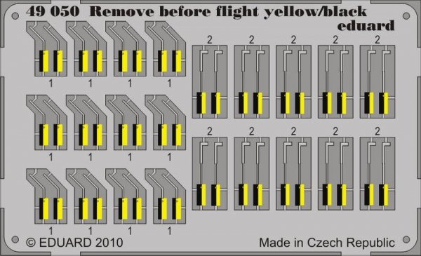 Eduard BIG49341 Remove before flight tags MIX 1/48