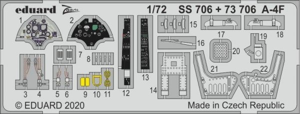 Eduard 73706 A-4F for Hobby Boss 1/72