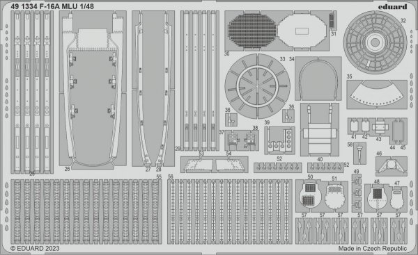 Eduard 491334 F-16A MLU KINETIC MODEL 1/48