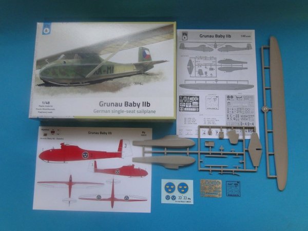 Fly 48020 Grunau Baby IIB Sweden 1:48