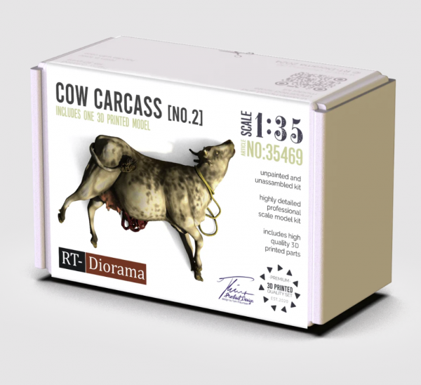 RT-Diorama 35469 Cow Carcass (no.2) 1/35