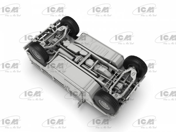 ICM 35436 Cargo Carrier Humvee M1097A2 1/35
