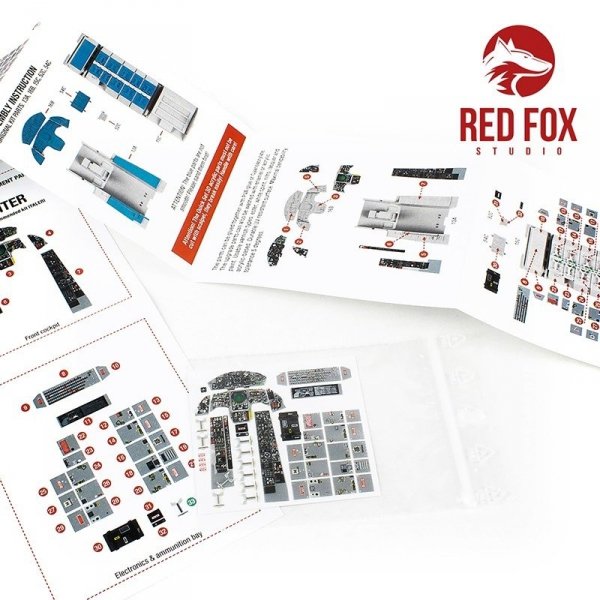 Red Fox Studio QS-32124 F-104S Starfighter (for Italeri kit) 1/32